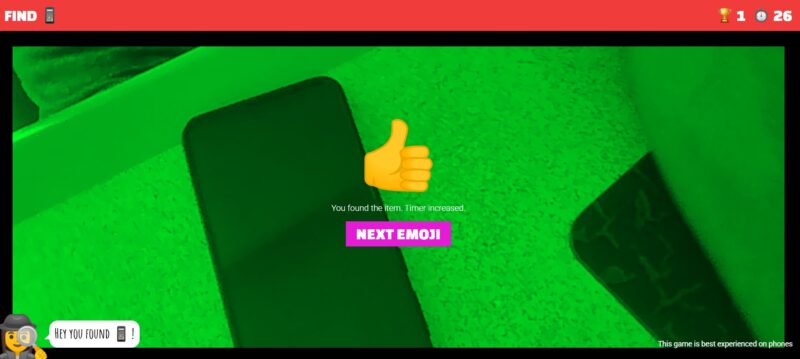 Emoji Scavenger Hunt