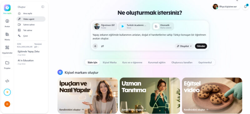 Krikey ve HeyGen 1