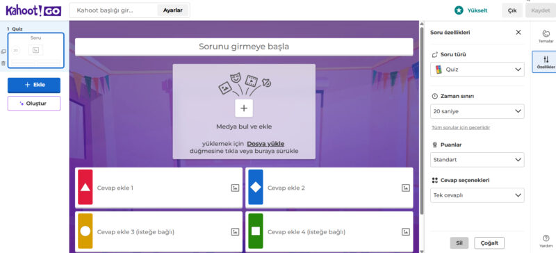 Wayground ve Kahoot 1